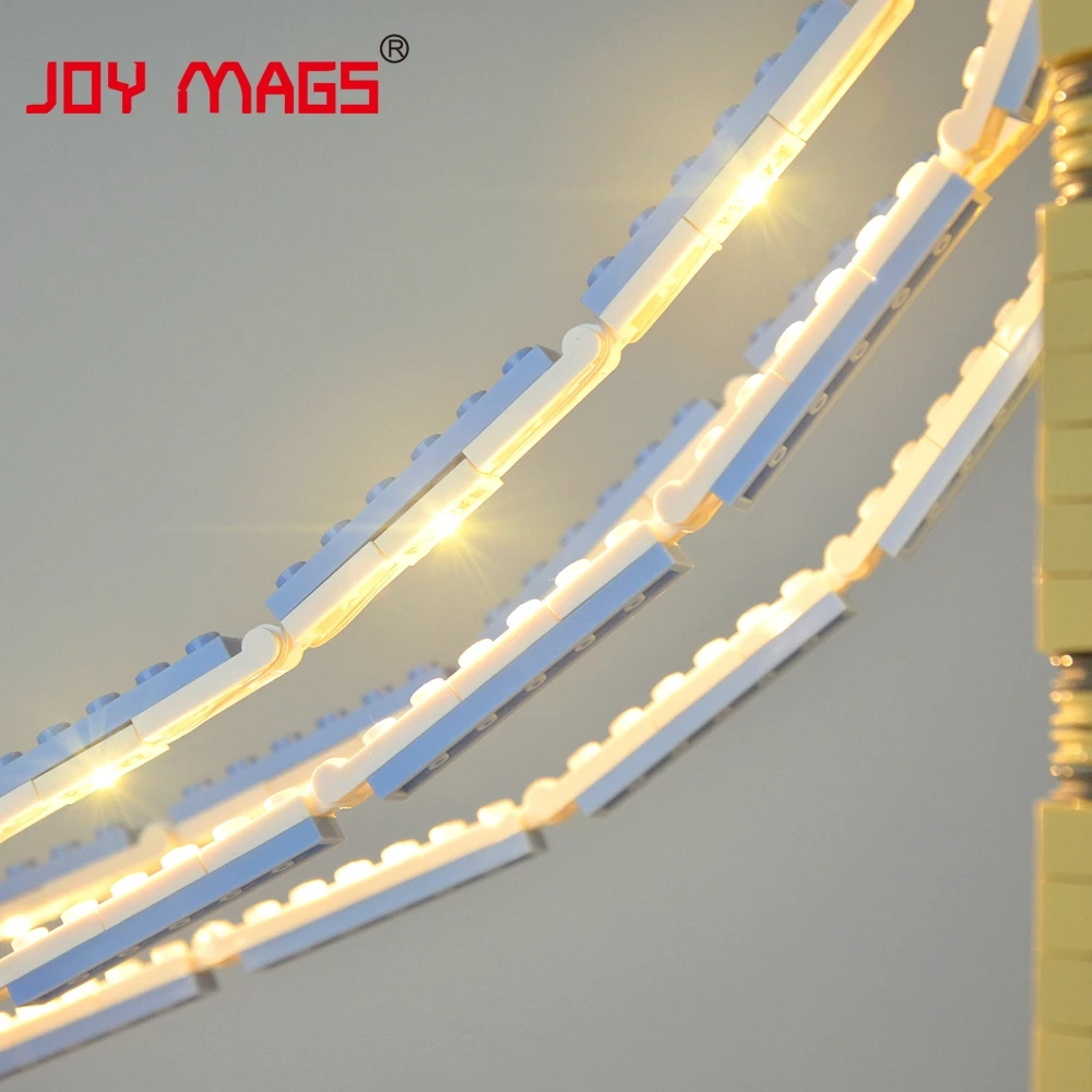 Комплект со светодиодсветильник кой JOY MAGS для лондонской башни 10214 совместим с 17004