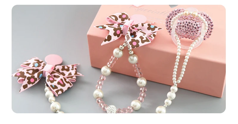 Dollbling, детские соски с жемчугом, клипса, держатель на цепочке, на заказ, с кристаллами, бисероплетение, пустышка на цепочке, розовый леопард, пустышка на цепочке, без соски