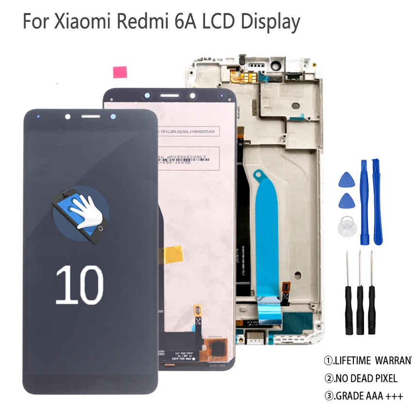 Оригинальный Для Xiaomi Redmi 6A ЖК дисплей сенсорный экран дигитайзер Запасные части