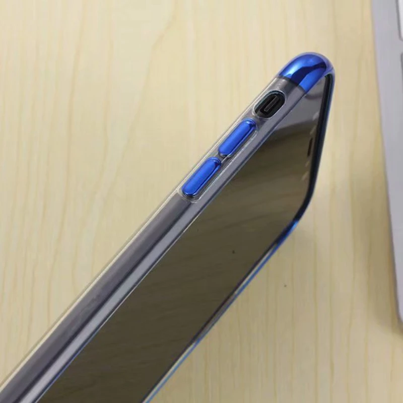 Fashion Soft Transparent Phone Cases For iPhone XS XR Max X 5 6 6S 7 8 Plus TPU Silicon Plain Full Body Back Cover |