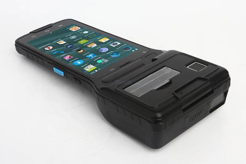 Портативный терминальный принтер PDA 2D сканер штрих кодов на Android считыватель