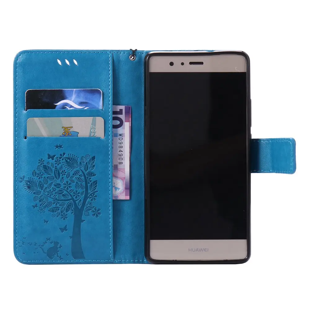 Coque For Huawei P9 Lite P9Lite VNS L21 L31 TPU Wallet Flip Phone Leather Case Cover P 9 VNS-L21 VNS-L31 Capa | Мобильные телефоны