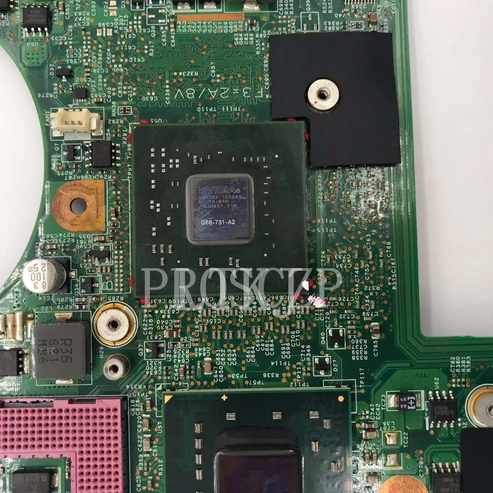 Free shipping For XPS M1530 Laptop Motherboard CN-0F124F 0F124F F124F 965PM G86-731-A2 DDR2 working well | Компьютеры и офис