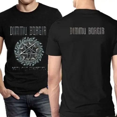 Dimmu Borgir футболка с двумя бортами Новая мужская T-shirt2019 Красивые футболки Топ