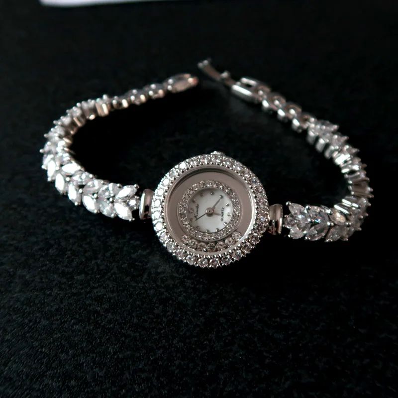 Хорошее качество AAA циркониевые элементы листья австрийский кристалл браслет