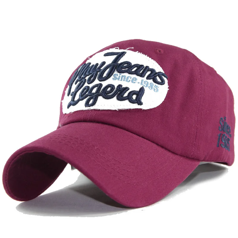 LUOAI Новинка Лидер продаж Ретро Омывается Бейсбол Кепки установлены Snapback шляпа