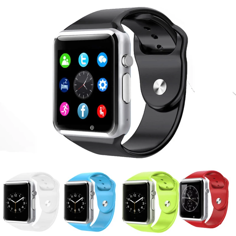 Бестселлер, Bluetooth, Android, умные часы A1 W8, умные часы, шагомер, синхронизация сообщений, умные часы с камерой, SIM, TF карта, Смарт-часы