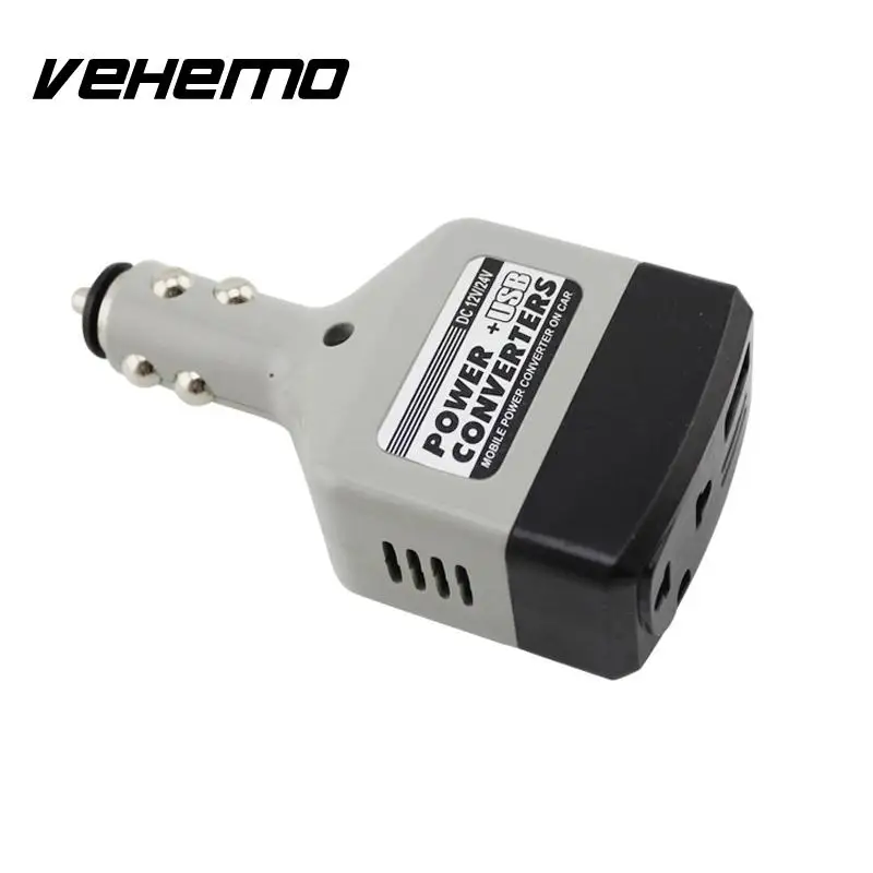 Dc12/24 AC220V внутренний автомобильный адаптер эффективный зарядное устройство Conventer
