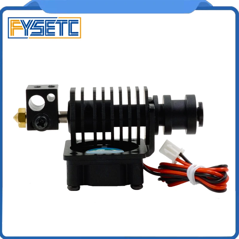 Детали для 3D-принтера V6 Hotend нити 1 75 мм прямая сквозная горловина нагреватель 12 В/24