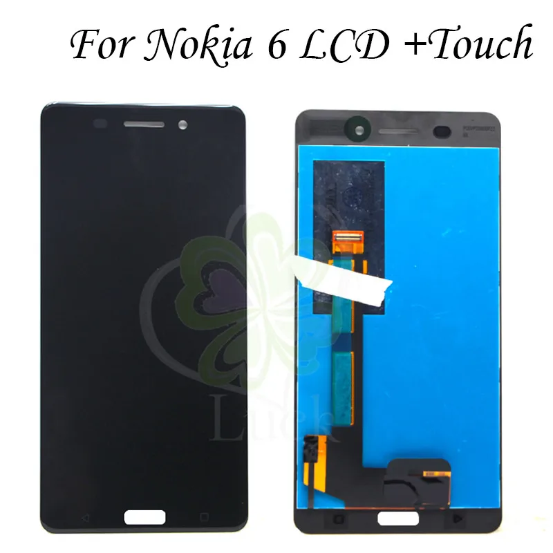Для Nokia N6 6 ЖК дисплей с сенсорным экраном дигитайзер Сенсорная панель Pantalla в