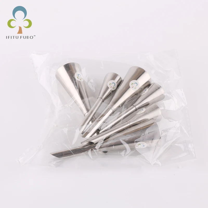 3 шт./компл. затяжки из нержавеющей стали|nozzle decorate|cake nozzlebaking tools |