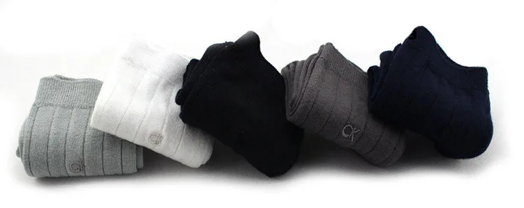 Бренд мужской бизнес носки 100% хлопок|cotton thigh high socks|cotton socks blackcotton plant |