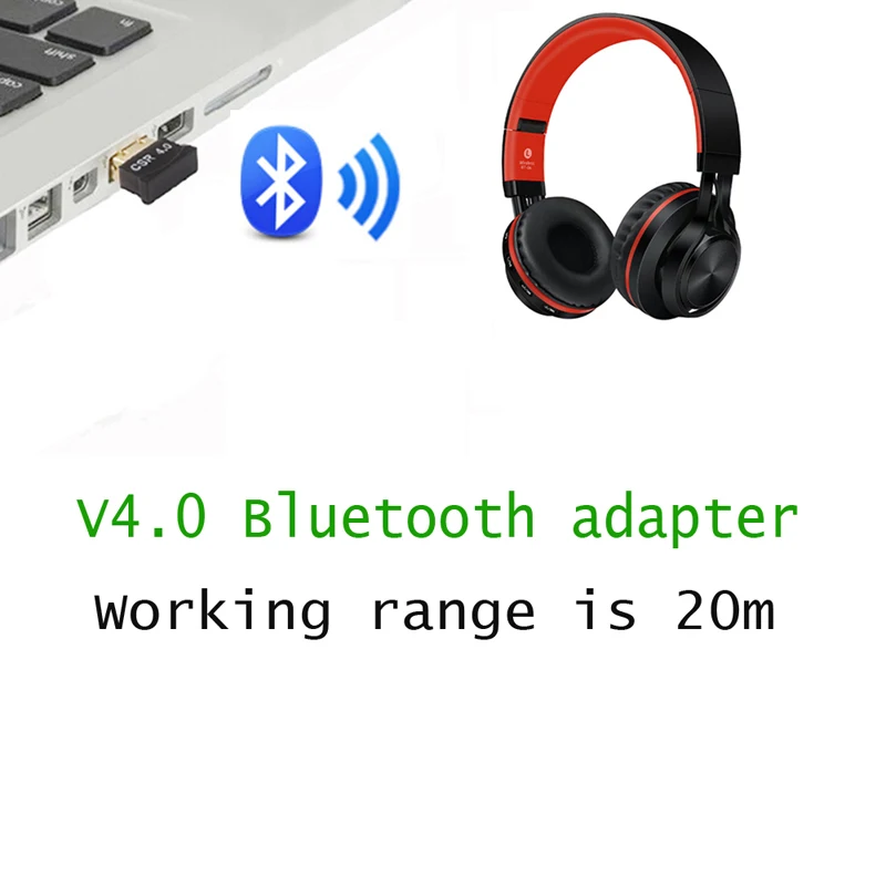 Беспроводной Bluetooth ключ двойной режим USB Bluetooth CSR V4.0 адаптер Бесплатный драйвер USB2.0/3,0 20 м 3 Мбит/с для Windows 7 8 10 XP Vista
