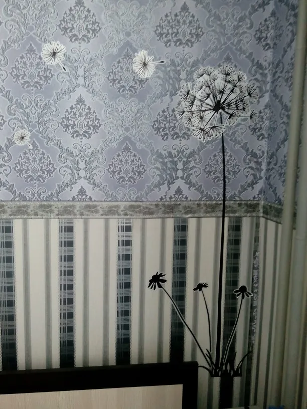 Лидер продаж новинка 70*50 см творческий принт в виде одуванчиков Wall Art наклейки