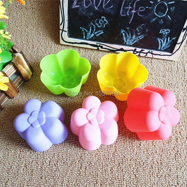 5 шт. силиконовые формочки для маффинов | Дом и сад