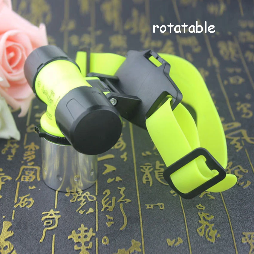 Super Bright LED Light Diving/Swimming Headlamps 10W Waterproof 100-200M Underwater Head Lights Torch Outdoor Lighting 18650/AAA | Лампы и