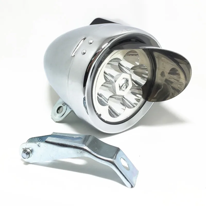 

Q037 Retro bike riding supplies battery LED lights / LED bike headlight / bicycle light retro / front headlights