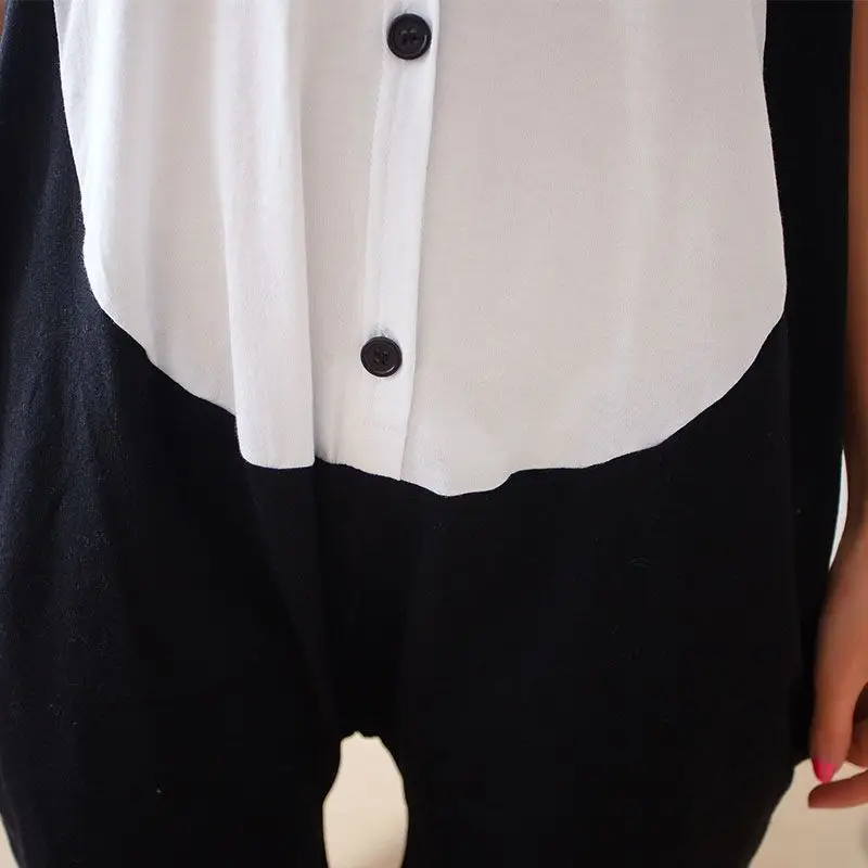 Мультфильм животных соединены черный Свинья взрослых Пижама Мужская пижама