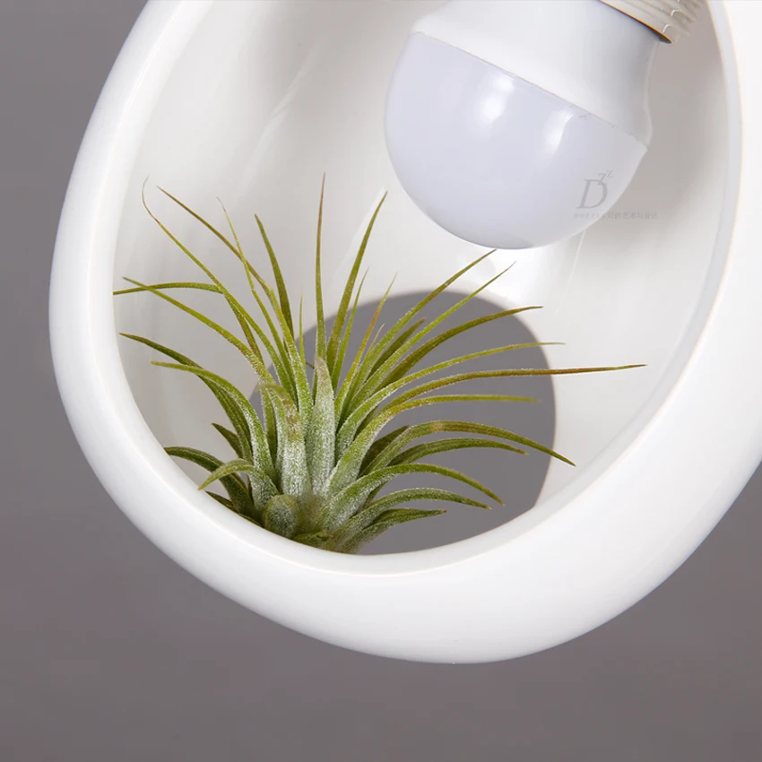 Современная Подвесная лампа для сада растений креативная люстра в скандинавском