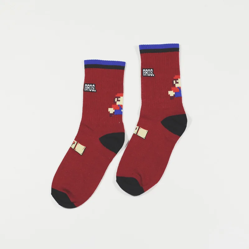 22 Модные забавные носки в уличном стиле с персонажами из аниме; Новинка; креативные носки в стиле хип-хоп; милые носки унисекс с героями мультфильмов для скейтборда - Цвет: 22