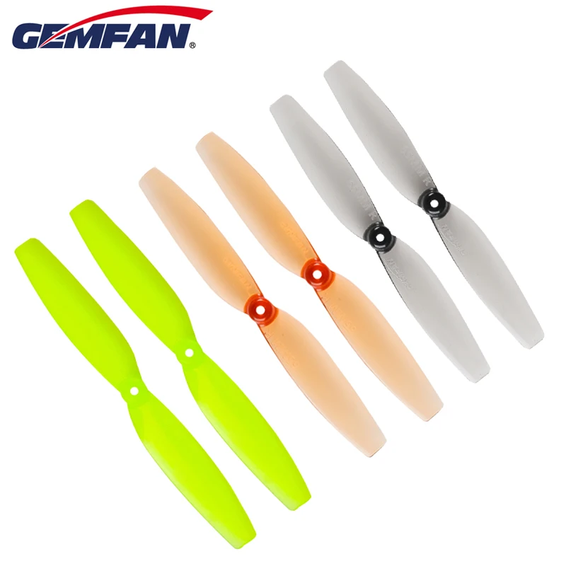 

12 Pairs Gemfan 65mm 1mm / 1.5mm Hole 2 blade Propeller PC CW CCW for RC Drone FPV Racing Models Spare Parts DIY Accessories
