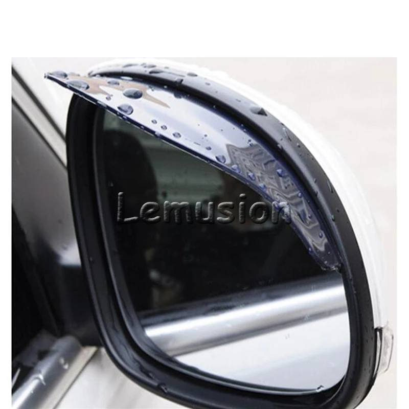 Автомобильный Стайлинг зеркало заднего вида наклейки для бровей и дождя Audi A3 A4 B6