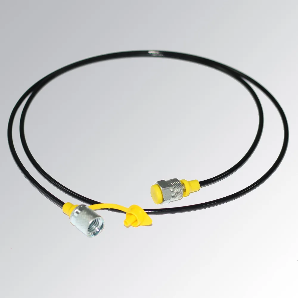 0 5 м до 6 M16 * 2 BSP1/4 дюйма бар/psi испытательный шланг гидравлического давления