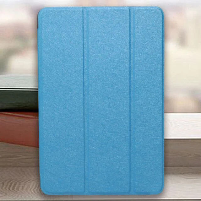 Blue QIJUN планшетный чехол для samsung Galaxy Tab E 9,6 чехол тонкий раскладной Флип Стенд кожаный чехол для samsung Tab E 9,6 T560 T561 из искусственной кожи Cas - Цвет: Blue