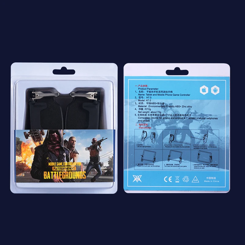 H7 Pubg контроллер для iPad геймпад L1R1 PUBG мобильный триггер шутер Android IOS Телефон l1r1 триггер огонь Кнопка цель ключ джойстик