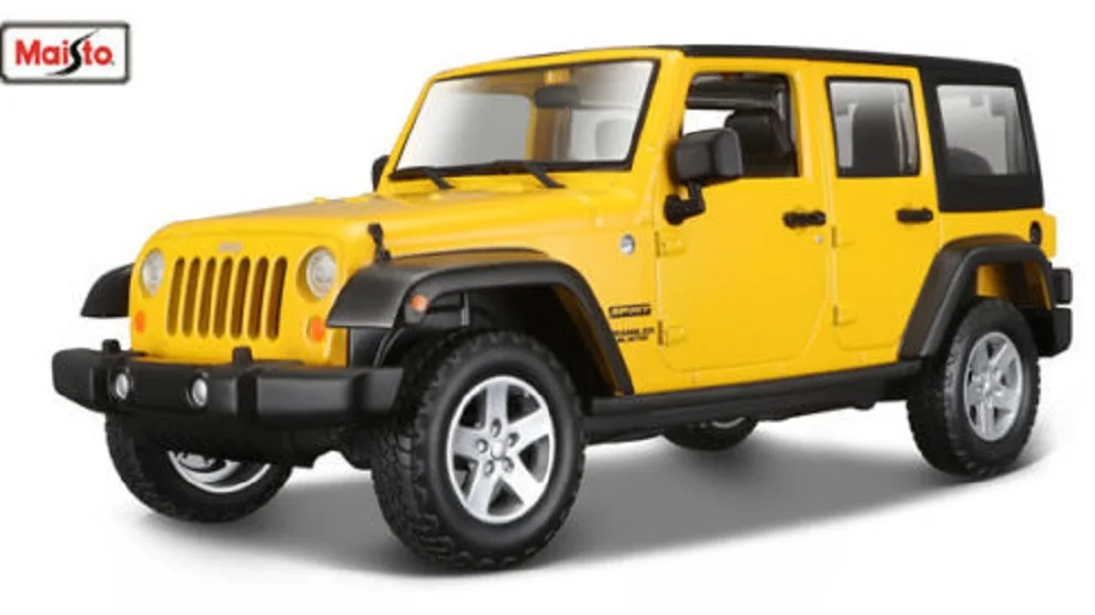 MAISTO грузовики 1:24 весы 2015 Jeep WRANGLER Limited литье под давлением модель автомобиля Новый