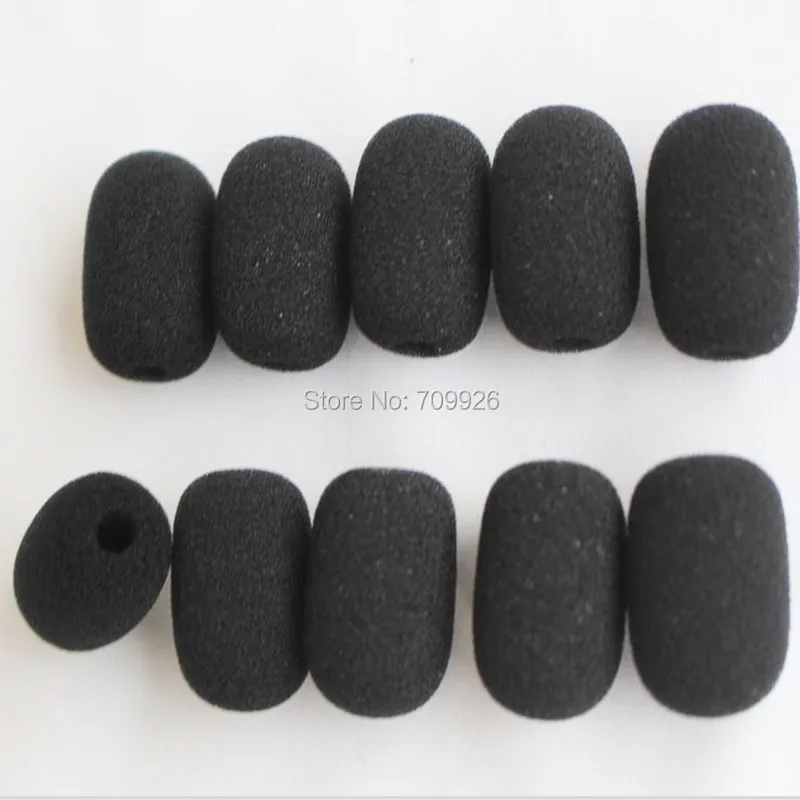 Накладка для микрофона 100 шт. накладки на ветрозащитные стекла из пеноматериала