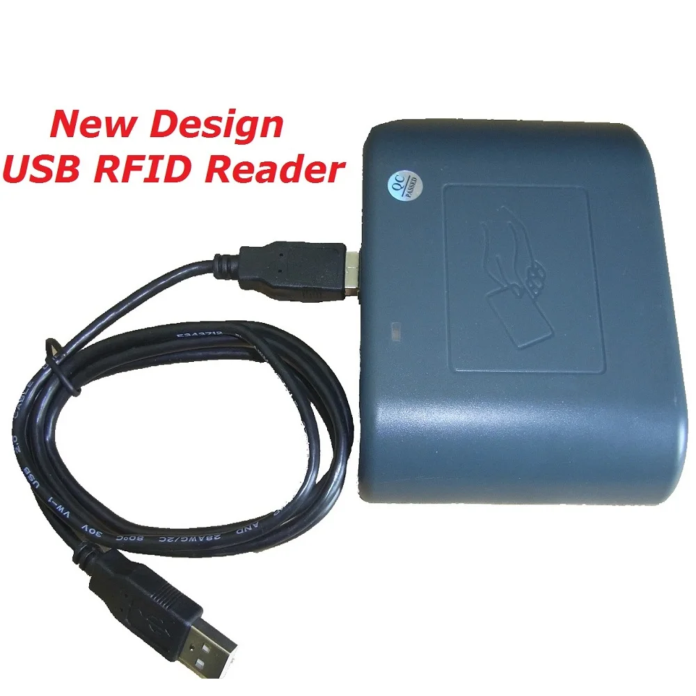 Контроль доступа 125 кГц USB RFID считыватель смарт-карт новый дизайн зеленый цвет
