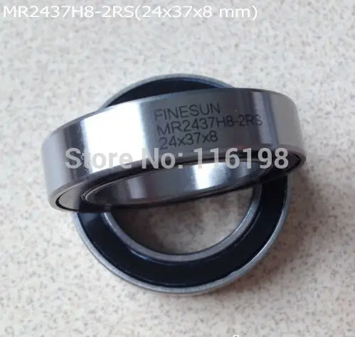 2 шт./лот MR2437H8 2RS 2437H8 24378 велосипедов подшипник 24x37x8mm ремонт подшипников|bearing|bearing