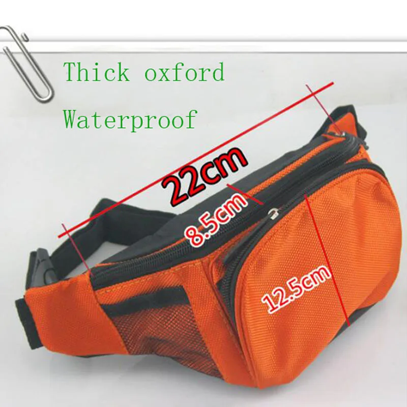 20 шт. Пользовательский логотип поясные сумки повседневные однотонные Мужские с