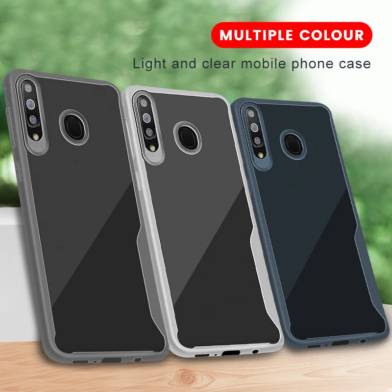 Ультратонкий Прозрачный чехол для телефона Samsung Galaxy S10 S9 Plus M30 M20 M10 A70 A50 A40 A30 A20 A10