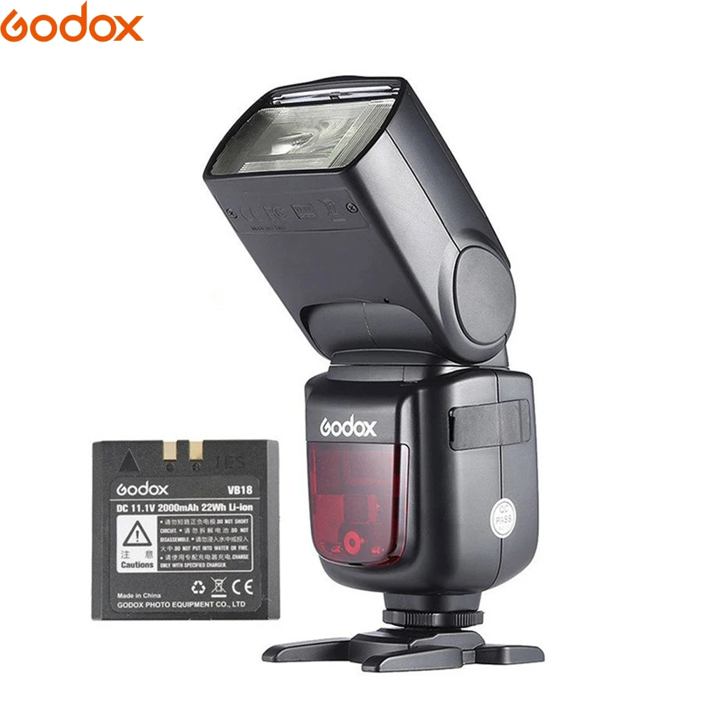 Godox VING V860II Литиевая Батарея Вспышка GN60 HSS 1/8000s ttl вспышка+ X1T триггер для Canon Nikon sony Olympus Fujifilm