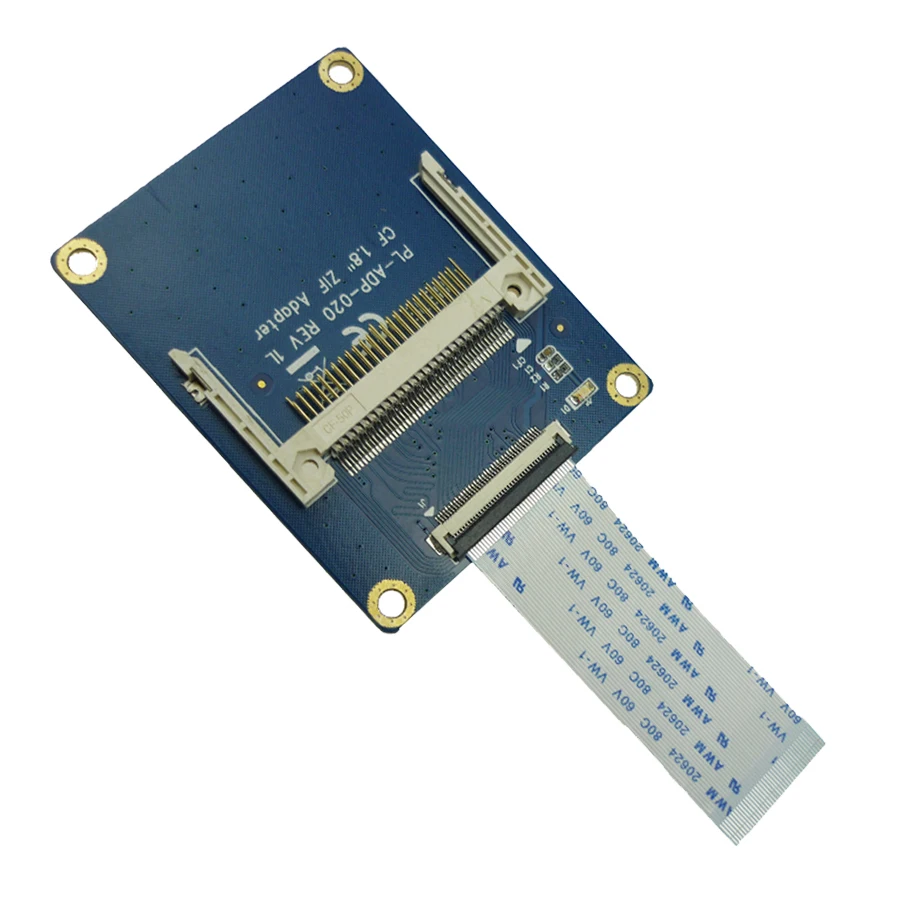 Компактная флеш карта памяти CF IT GO 1 8 дюйма для CE Ipod ZIF SSD HDD адаптер с кабелями ZIF|hdd