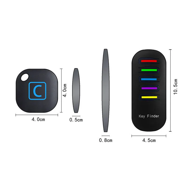 Приемник брелок для поиска ключей Bluetooth 5 в 1 беспроводной пульт дистанционного