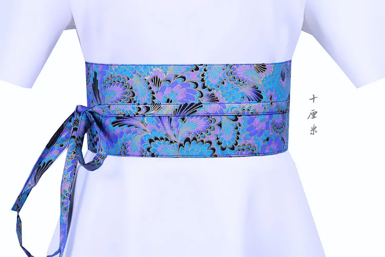 Японский стиль, хлопок, ceinture femme,, домашнее кимоно, пояс на талии, широкие пояса, Ретро стиль, эластичная резинка на талии, бант для девочек