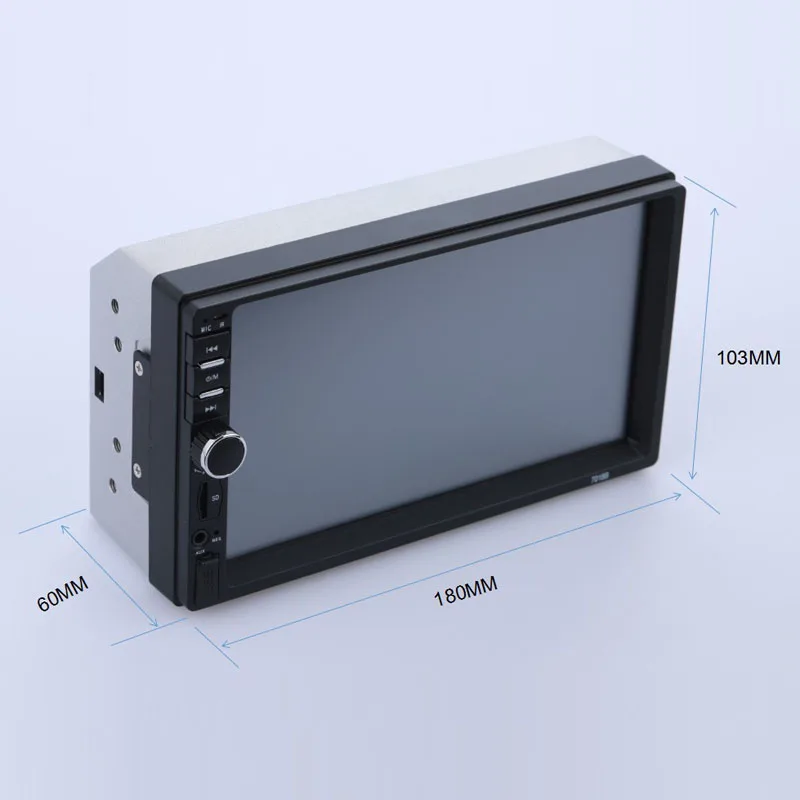 2Din 7018B MP3 MP5 плеер fm радио автомобиля стерео аудио Музыка USB цифровой Bluetooth в тире
