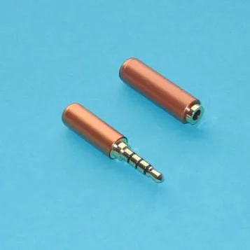 10set 1/8" 3.5mm male 4 pole stereo plug + female jack Audio adapter TRRS connectors | Обустройство дома