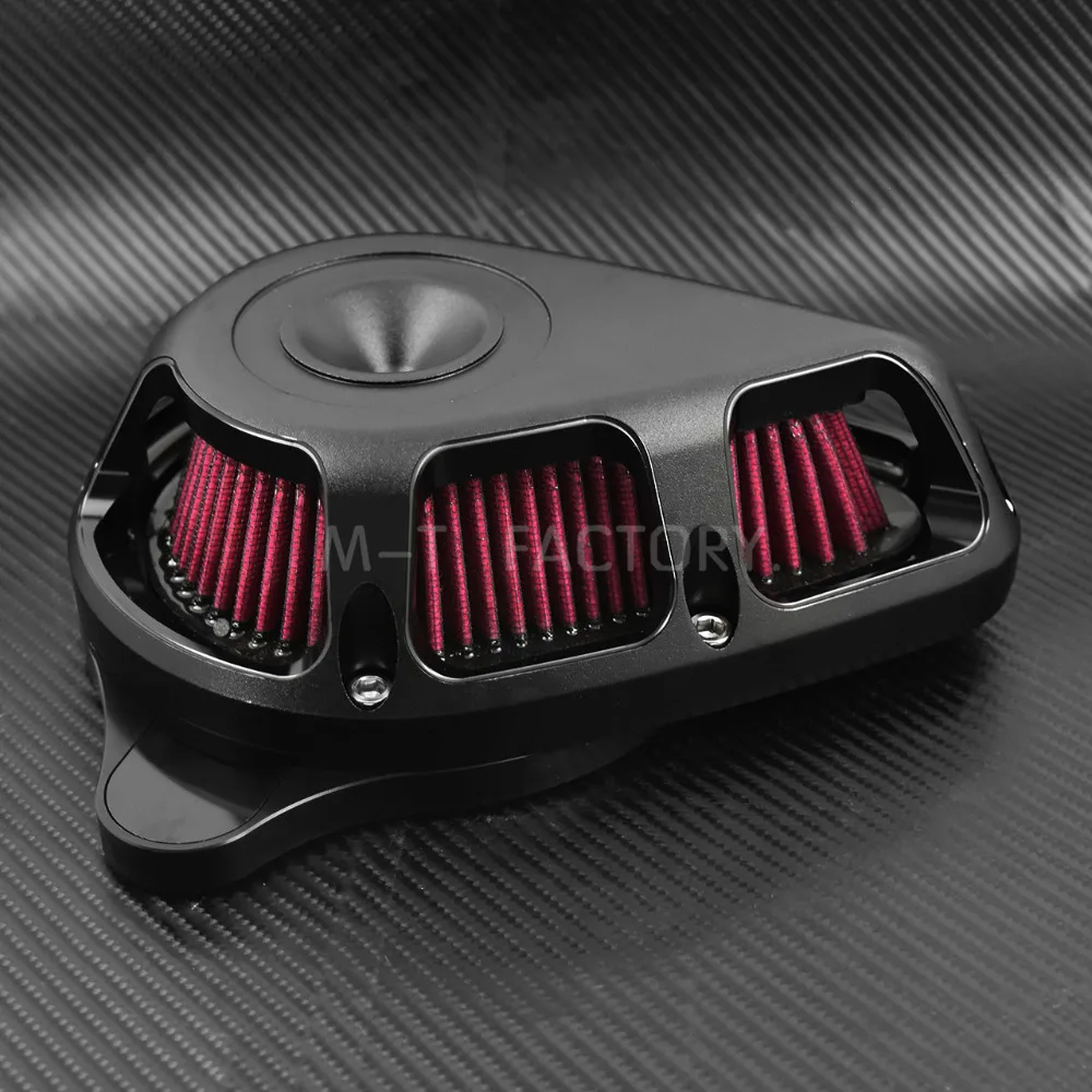 Turnable Air cleaners матовый черный воздушный фильтр для Harley Dyna 2000 2017 Softail 2015 Touring 2005 2006
