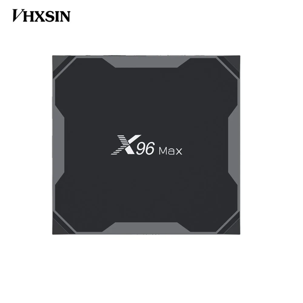 VHXSIN 50 шт./лот X96Max Android 8 1 Amlogic S905X2 LPDDR4 4G64G TV BOX Quad Core 2.4G5G | Электроника