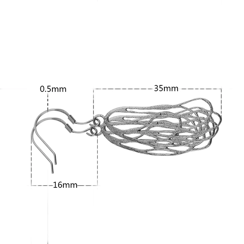 Beadsnice 925 пробы серебряные серьги застежка-крючок французские Серьги Установка ювелирных изделий ручной работы Diy Изготовление ювелирных изделий 26993 - Окраска металла: silver plated