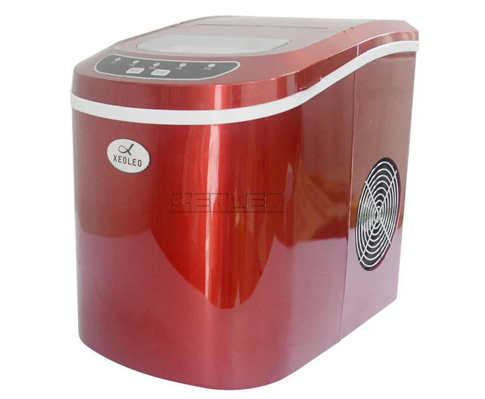 XEOLEO Mini Ice machine Electric Bullet cylindrical Ice Maker 12kg/24h Automatic Household Ice Making Machine For Milk Tea Shop