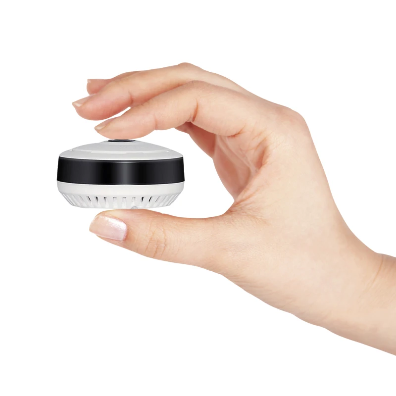 Полный обзор WIFI 360 градусов двухсторонняя аудио панорамная 1080P 2.0MP рыбий глаз