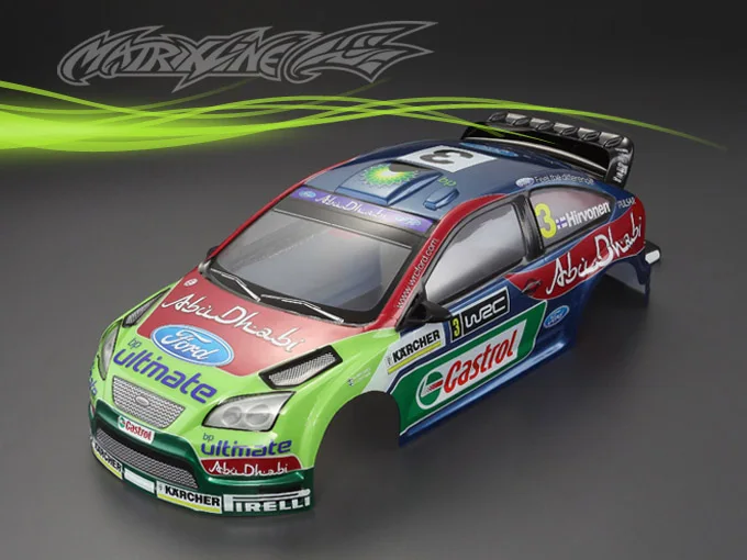 1 комплект фокус ST WRC PC drift RC PC корпус 190 мм ширина прозрачный чистый Без окрашивания дрейф корпус RC hsp hpi trax Tamiya