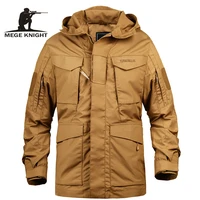 mege men tactical clothing us army m65 military field jacket trench coats hoodie casaco masculino windbreaker jaqueta masculina