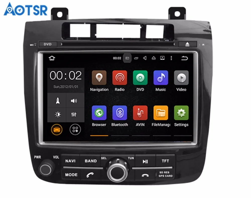 8 дюймовый HD 1024*600 Android 7 1 0 Автомобильный GPS навигатор мультимедийный для VW Volkswagen