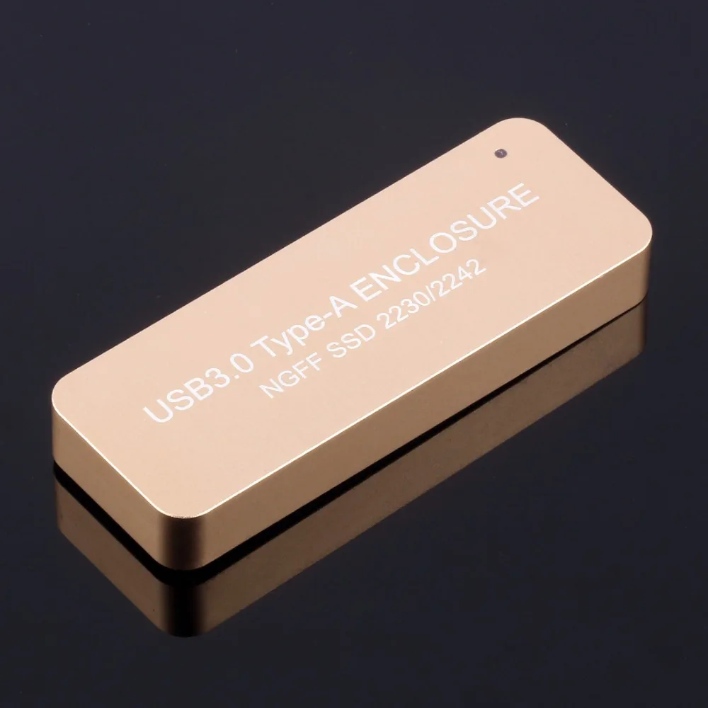 LM 841U USB3.0 TYPE A SATA B key SSD корпус твердотельный жесткий диск адаптер USB для NGFF 2230/2242